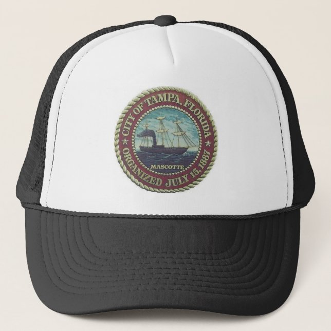 Tampa Florida Trucker Hat (Front)
