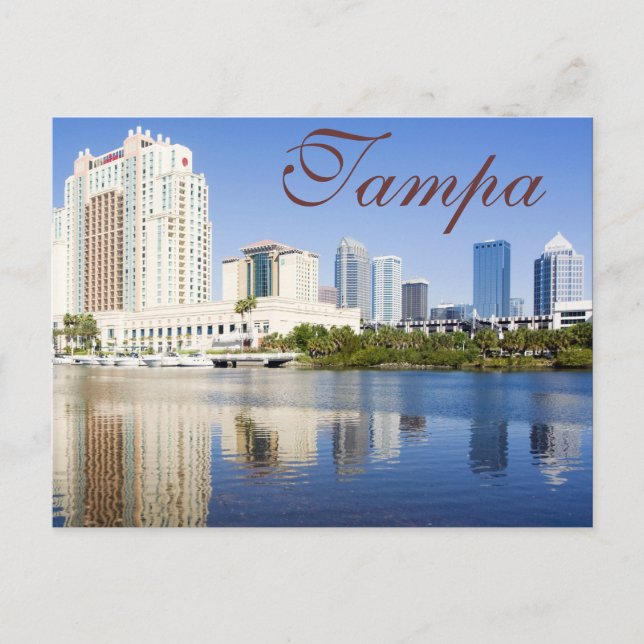 Tampa, Florida, U.S.A. Postcard (Front)