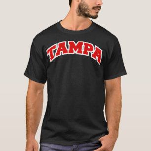 Tampa Florida Varsity Style Vintage  T-Shirt