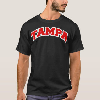 Tampa Florida Varsity Style Vintage T-Shirt