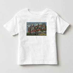 Tampa, FloridaLarge Letter ScenesTampa, FL Toddler T-Shirt