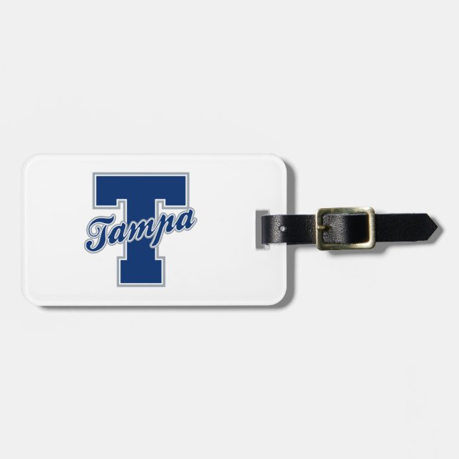 Tampa Letter Luggage Tag (Front Horizontal)