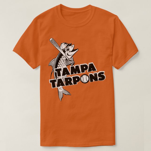 Tampa Tarpons Vintage Design T-Shirt (Design Front)