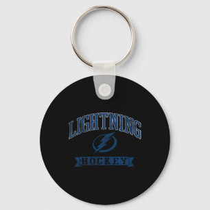 Tampa Y Lightning Vintage Hockey Gray Officially L Key Ring