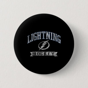 Tampa Y Lightning Vintage Hockey Officially Licens 6 Cm Round Badge