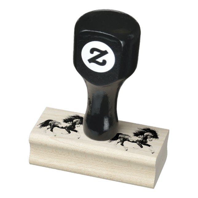 tampons encreur cheval  rubber stamp (Stamp)