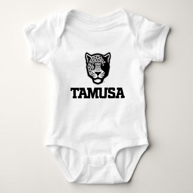 TAMUSA Jaguars 3 Baby Bodysuit (Front)