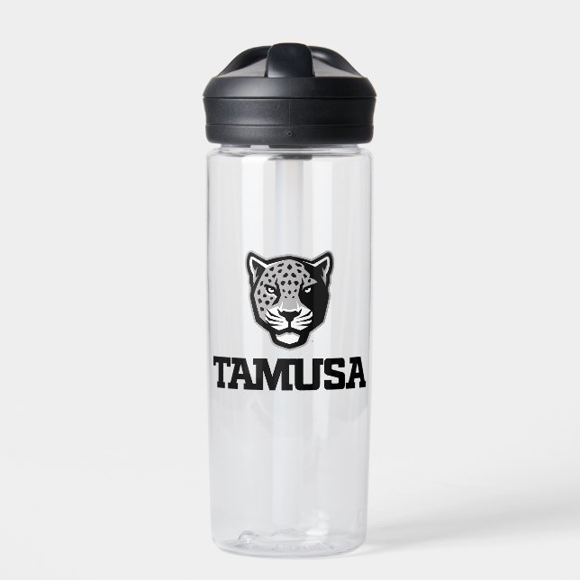 TAMUSA Jaguars Water Bottle (Front)