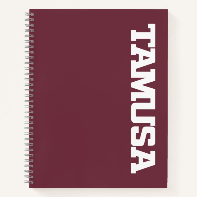 TAMUSA NOTEBOOK (Front)