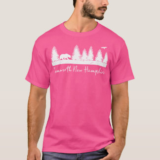 Tamworth New Hampshire Bear Camping Campground For T-Shirt