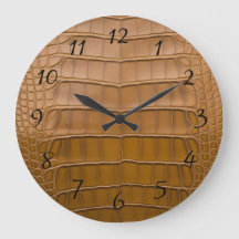 Tan Alligator Pattern Home Decor