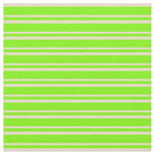 Tan and Green Coloured Striped Pattern Fabric