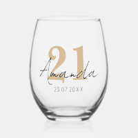 Tan Birthday Number | Black 3D Name Date