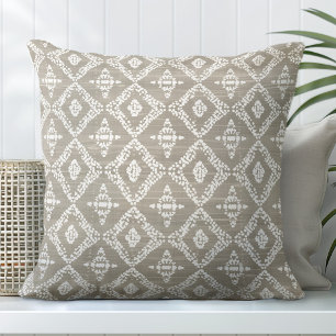 Tan Brown Decorative Pillow