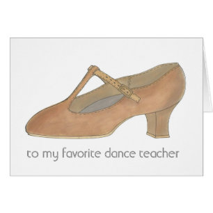 Tan Character Shoe Favourite Dance Teacher