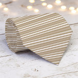 Tan Color Stripes Necktie<br><div class="desc">This eye-catching necktie features a vibrant color with bold stripes,  perfect for adding a pop of energy to any outfit. Whether it's for a special occasion or everyday wear,  this stylish accessory is sure to make a statement.</div>