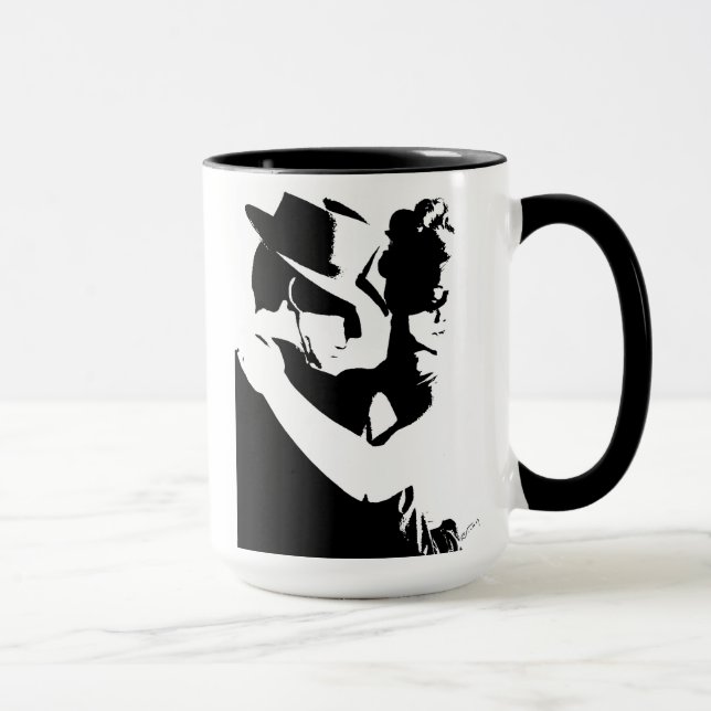 Tan Go! Mug (Right)