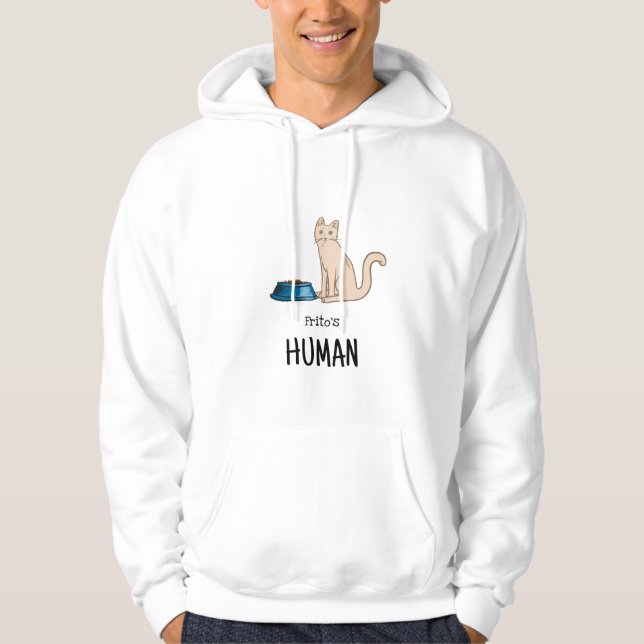 Tan Persian Cat Sweatshirt (Front)