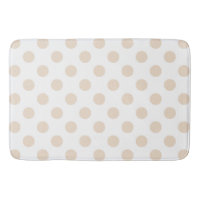Tan polka dots