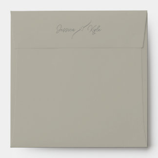 Tan Solid Stationery Coloured Envelope