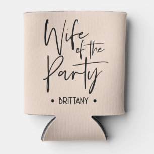 Tan Wife of the Party Can Cooler – Bachelorette