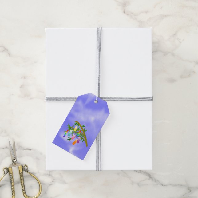 Tanabata Wishing Tree Gift Tags (With Twine)