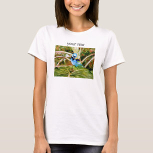 Tanager Portrait Watercolor T-Shirt