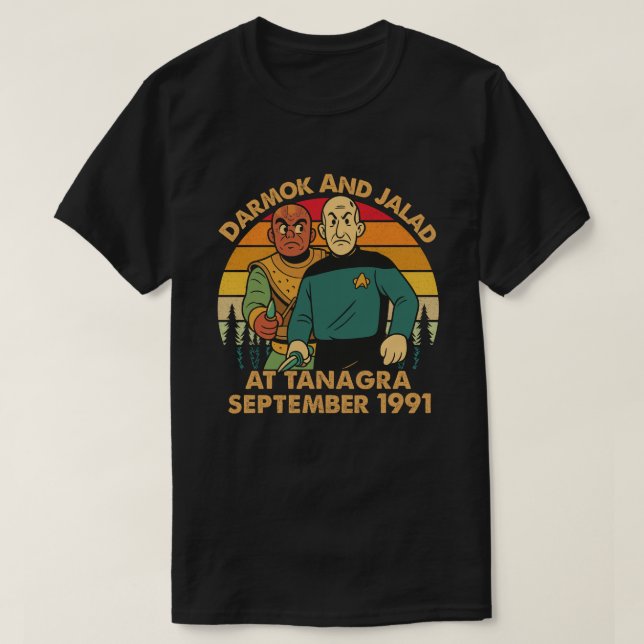 Tanagra Dialogue - September's Epic Encounter T-Shirt (Design Front)