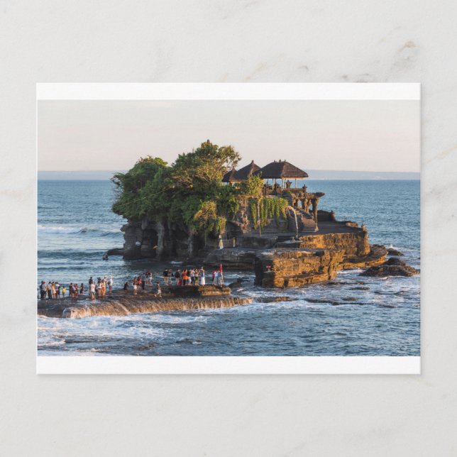 Tanah-Lot Bali Indonesia Postcard (Front)