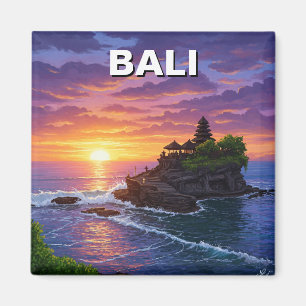 Tanah Lot Bali Indonesia Travel Magnet