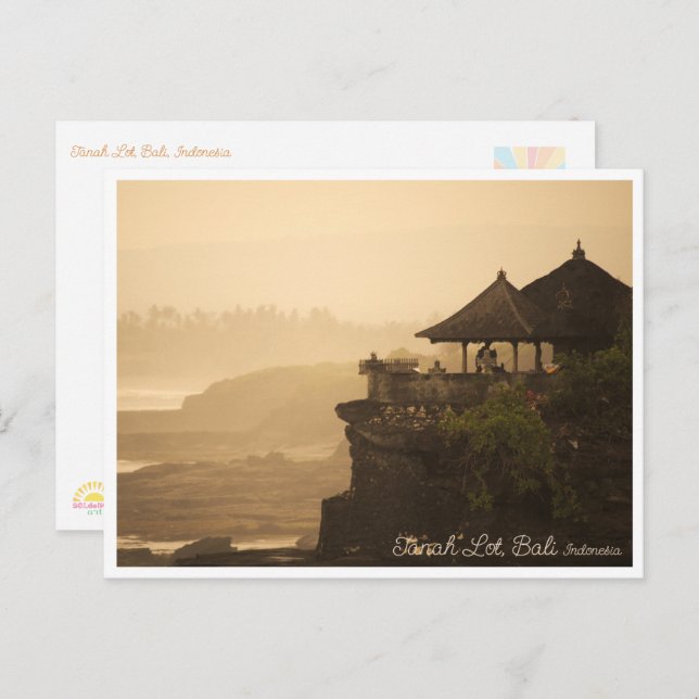 Tanah Lot Temple Bali Postcard (Front/Back)