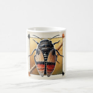 Tanaocerus insect 050824IREF235 - Watercolor Coffee Mug