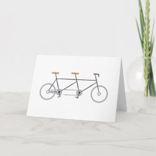 Tandem Bike Card