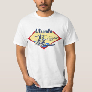 Tandem Surfing Hawaiian Guys T-shirts