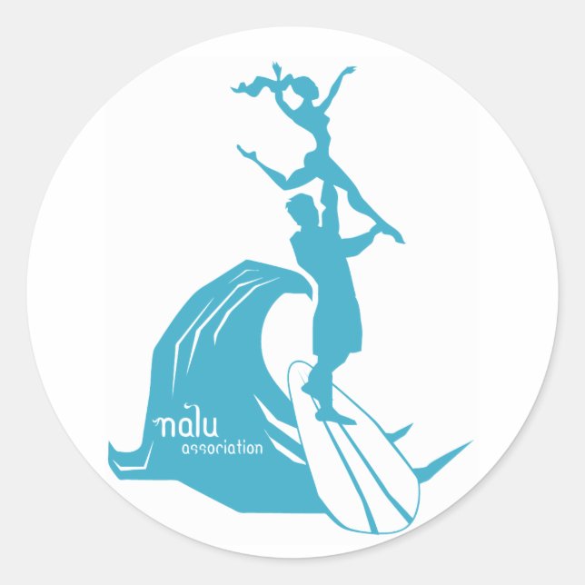 Tandem Surfing Sticker (Front)