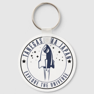 Tanegashima Japan Explore the Universe  Key Ring