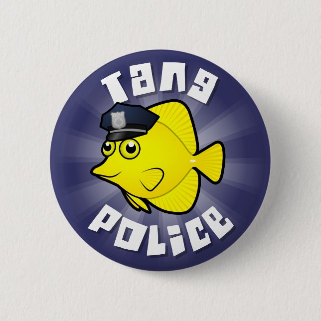 Tang Police 6 Cm Round Badge (Front)