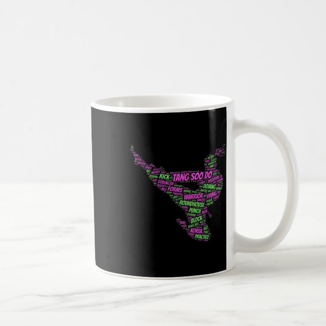 Tang Soo Do Girls Karate Martial Arts Training Wor Coffee Mug (Right)