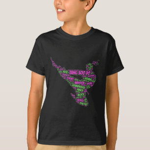 Tang Soo Do Girls Karate Martial Arts Training Wor T-Shirt