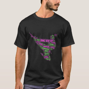 Tang Soo Do Girls Karate Martial Arts Training Wor T-Shirt