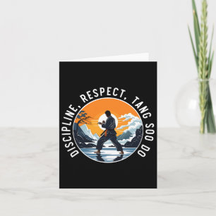 Tang Soo Do Korean Karate Martial Arts Martial Art Card