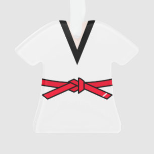 Tang Soo Do Red Belt 1st Level Personalized Ornament
