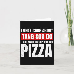 Tang Soo Do Sparring Martial Artist Karate Master Card
