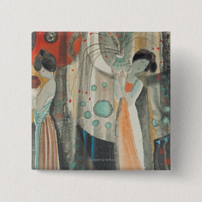 Tang Women 15 Cm Square Badge (Front)