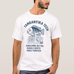 Tanganyika Tech – Shell Dweller Blueprint Parody L T-Shirt