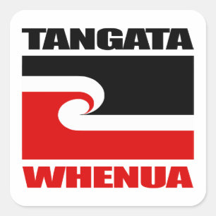 Tangata Whenua Square Sticker
