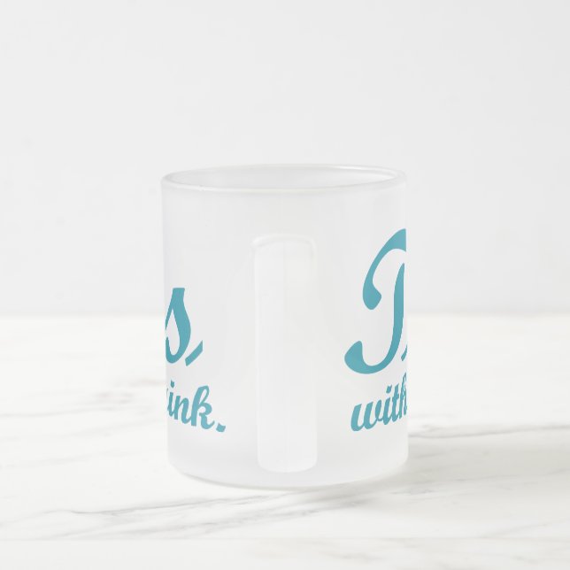 Tangents Frosted Mug (Handle)
