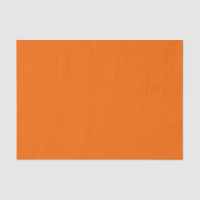 Tangerine-Coloured Tissue Paper (Front)