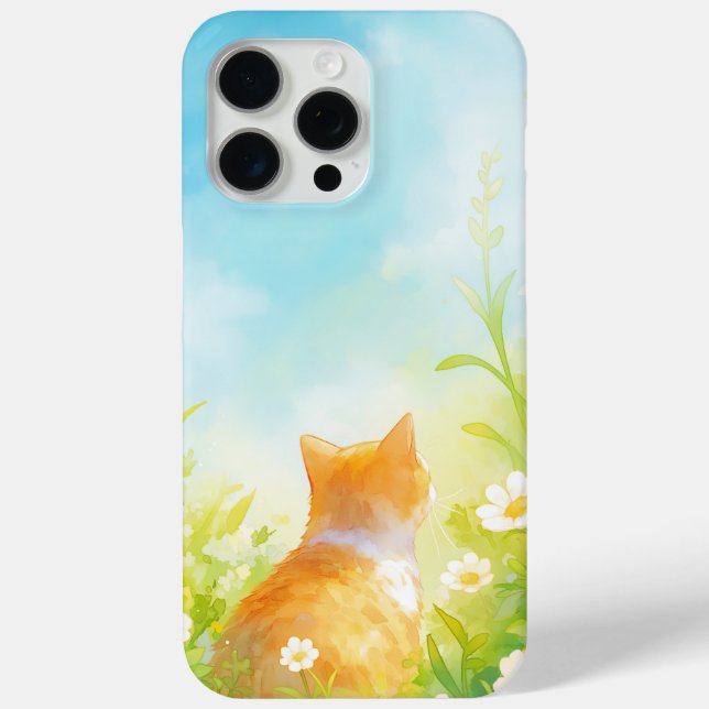 Tangerine Flower Garden Case-Mate iPhone Case (Back)