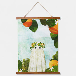 Tangerine Hanging Tapestry